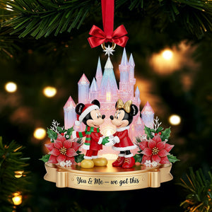 Fairytale Castle Couple Ornament - Personalized Funny Gifts For Couple 01PGLU181025