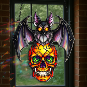 Spooky Suncatcher - Personalized Gifts For Horror Lovers 05hulu300725