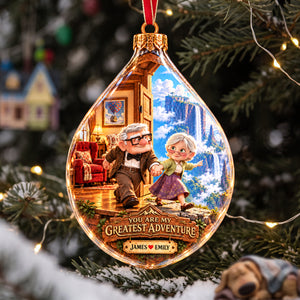 You Are My Greatest Adventure Christmas Ornament - Personalized Gifts For Couple 04hata131026
