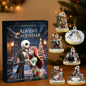 Gothic Couple Advent Calendar Blind Box Christmas Gifts 01PGDT221025