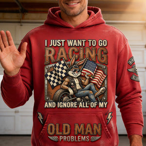 Old Man Racing 3D Shirt - Personalized Gifts For Bikers 05PAMG120326-Homacus