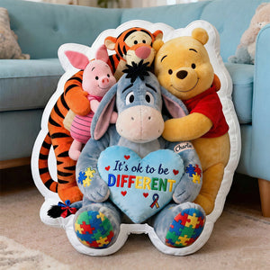 Lovely Embracing Autism Pillow, Personalized Gifts For Autism Kid 02qhdt170326