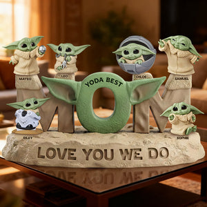 Baby Alien Acrylic Plaque - Personalized Gifts For Mother's Day 02hudt090226