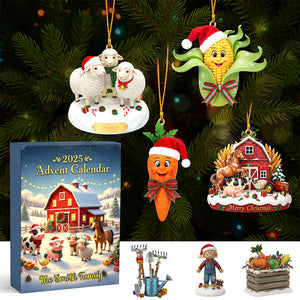 Personalized Gifts For Farming Family Christmas Advent Calendar Blind Box 02hymg291025