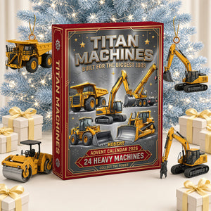 Heavy Machines Advent Calendar Blind Box - Personalized Christmas Gift 03tydt301026