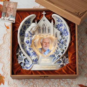 In Loving Memory Acrylic Plaque - Personalized Custom Photo Gift For Christian 01PATA270226