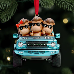 Cool Off-Road Bucking Gang Acrylic Ornament - Personalized Gifts For Off-road Lovers 01QHLU291025