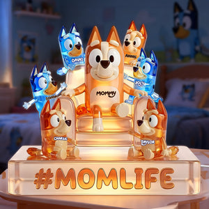 Mom Life Acrylic Light Box - Personalized Gifts For Moms 01ohlu190326