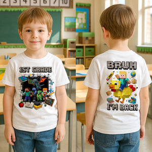 Personalized Pixel Adventure Gifts For Kids Shirt 02tgtn310725