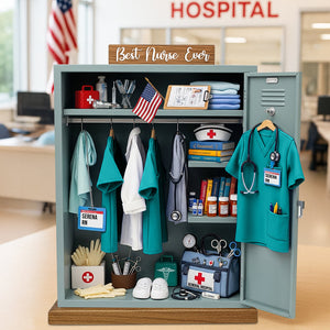 Nurse Personal Locker Acrylic Plaque Personalized Gifts For Nurse 05qhdt050625-Homacus