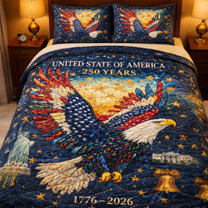 250th Anniversary Quilt Bedding Set Special Line - Gifts For Patriots 03hutn270126