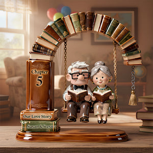 Our Love Story Acrylic Plaque - Personalized Gifts For Couple 02OHDT210126