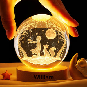 Starry Dream Boy Crystal Night Light - Personalized Gift 06PALU181225