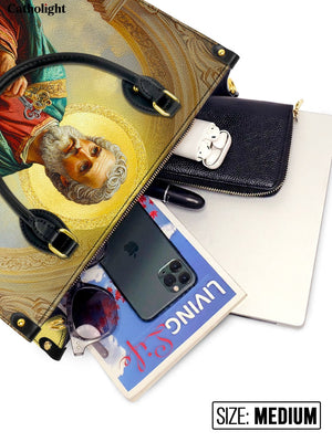 Catholight Saint Peter’s Legacy Leather Bag