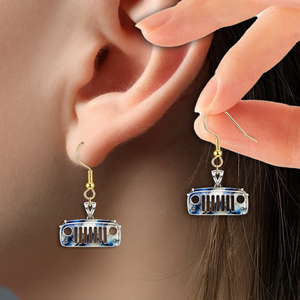 Off-road Aesthetic Earrings - Personalized Gifts For Off-road Girl 04QHLU120725
