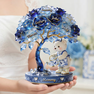 Growing With Mom Acrylic Plaque - Personalized Gifts For Mom 03PGDH020426
