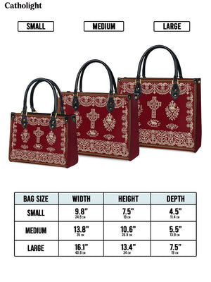 Catholight Liturgical Elegance Leather Bag