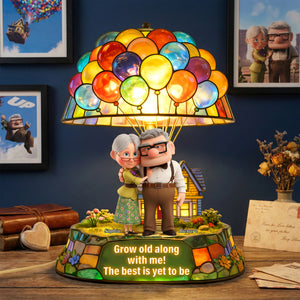 Grow Old Along With Me Acrylic Light Box - Personalized Gifts For Couple 04ohqn030226