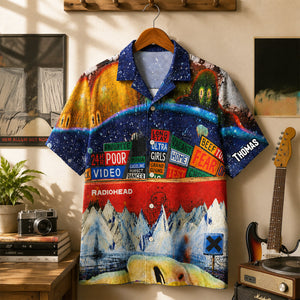 RadioHead Genre Defying Band Hawaiian Shirt - Personalized Gifts For Rock Lovers 04nadh040726