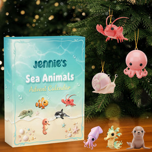 Sea Animals Advent Calendar Acrylic Blind Box - Personalized Gifts For Christmas 11kimg151125