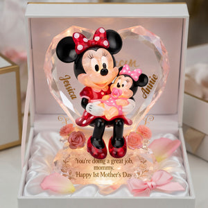 Happy 1st Mother's Day Acrylic Plaque - Personalized Gifts For Moms 03tydh030426