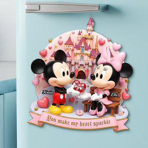 Couple Valentine Fridge Magnet - Personalized Gifts For Couple 03pgta261125
