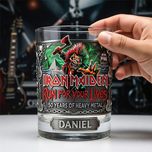 Heavy Metal 50th Anniversary Whiskey Glass - Personalized Gifts For Rock Lovers 03KIMG100326