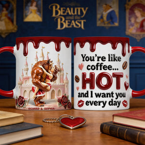 Naughty Couple Accent Mug - Personalized Gifts For Couple 03naqn100126