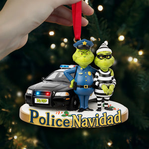 Police Ornament - Personalized Christmas Gifts For Police Officer 06hylu011125