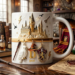 Mythic Realm World Coffee Mug - Personalized Gift For Fantasy Lovers 01NATN080126
