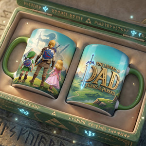 Legendary Adventure Dad Accent Mug - Personalized Gifts For Dads 03nata060526