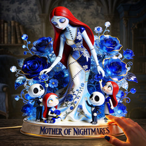 Spooky Mom Toile De Jouy Light Box - Personalized Gifts For Mothers 02pgta110426