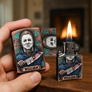 Creepy Movie Characters Lighter - Personalized Gift For Horror Fans 04NALU180825