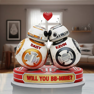 Kissing Couple Valentine Acrylic Plaque - Personalized Gifts For Couple 05hyta011225