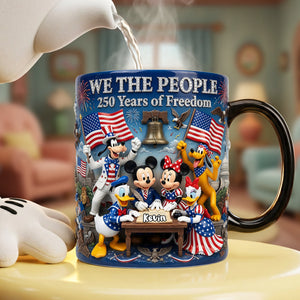 America 250 Celebration Magic Coffee Mug - Personalized Gifts For Patriotic 01tyta290526