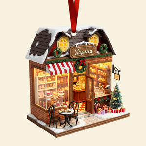 Bakery Miniature Christmas Ornament - Personalized Gifts For Baking Lovers 06PGQN281025