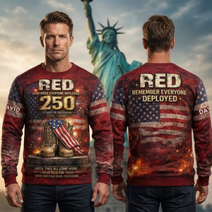 250 Years of Freedom Anniversary 3D Shirt - Personalized Gift For Patriots 03HULU270226