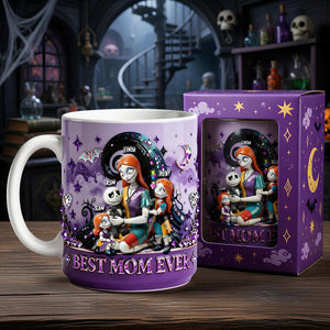 Spooky Queen Family Coffee Mug - Personalized Gifts For Mom 02OHDT100426