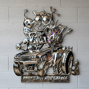 Top Speed Metal Sign - Personalized Gifts For Hot Rod Lover 02TGMG310126