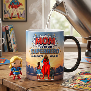 Fearless Guardian Mom Magic Mug - Personalized Gifts For Mothers 04natn140426
