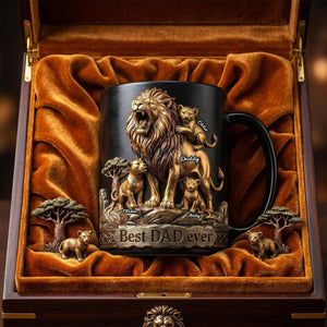 Best Dad Ever Magic Mug - Personalized Gifts For Dad 04TODH250526