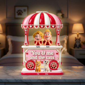 Couple Sweet Little Pet Gang Light Box - Personalized Gifts For Couple 06toqn220626