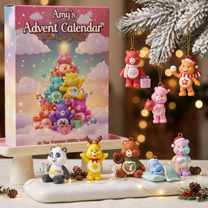 Cute Advent Calendar Custom Acrylic Blind Box, Personalized Gifts For Christmas 04pgta241025