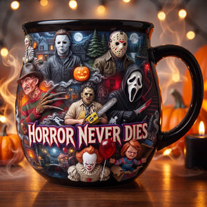Halloween Villain Ceramic Cauldron Mug - Personalized Gifts For Halloween Cauldron Mug 04TYQN180826