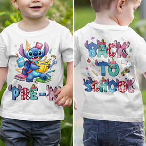Cute Alien Back To School - Personalized Gifts For Kids 04hupu160625-Homacus