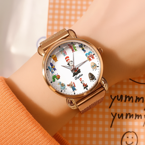 Teacher Mesh Strap Quartz Watch - Personalized Gifts For Teacher 03NAPU170725