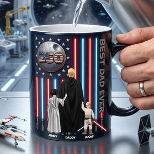 Best Dad Ever Magic Mug - Personalized Gifts For Patriotic Dad 02NATN050526
