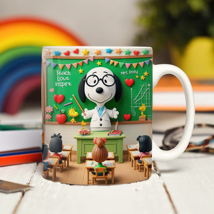 Teacher Coffee Mug - Personalized Gifts For Teacher 06HUPU170725