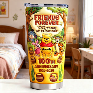 A Century Of Friendship Tumbler - Personalized Anniversary Gift 04TGLU170126