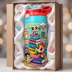 Lovely Adventure Back To School 12oz Colorful Kid Tumbler - Personalized Gifts For Kids 07hadh300726